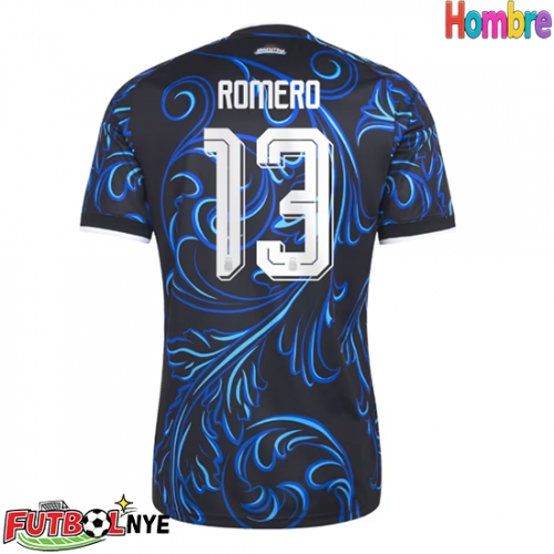 Camiseta Argentina Cristian Romero #13 Visitante Equipación Mundial 2026 manga corta